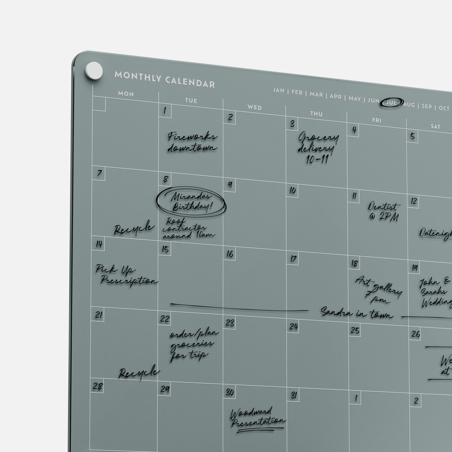 Monthly Calendar 1411