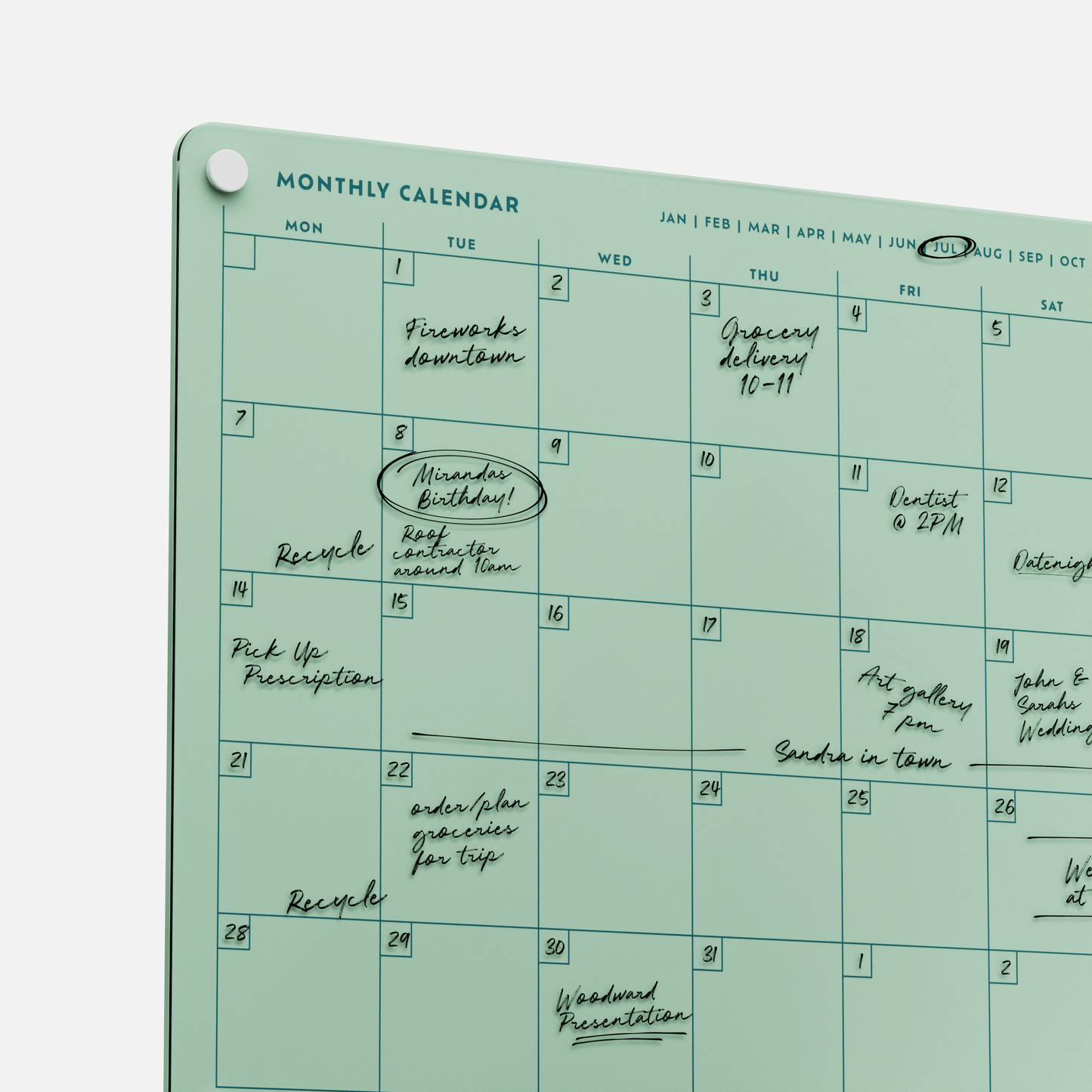 Monthly Calendar 1411