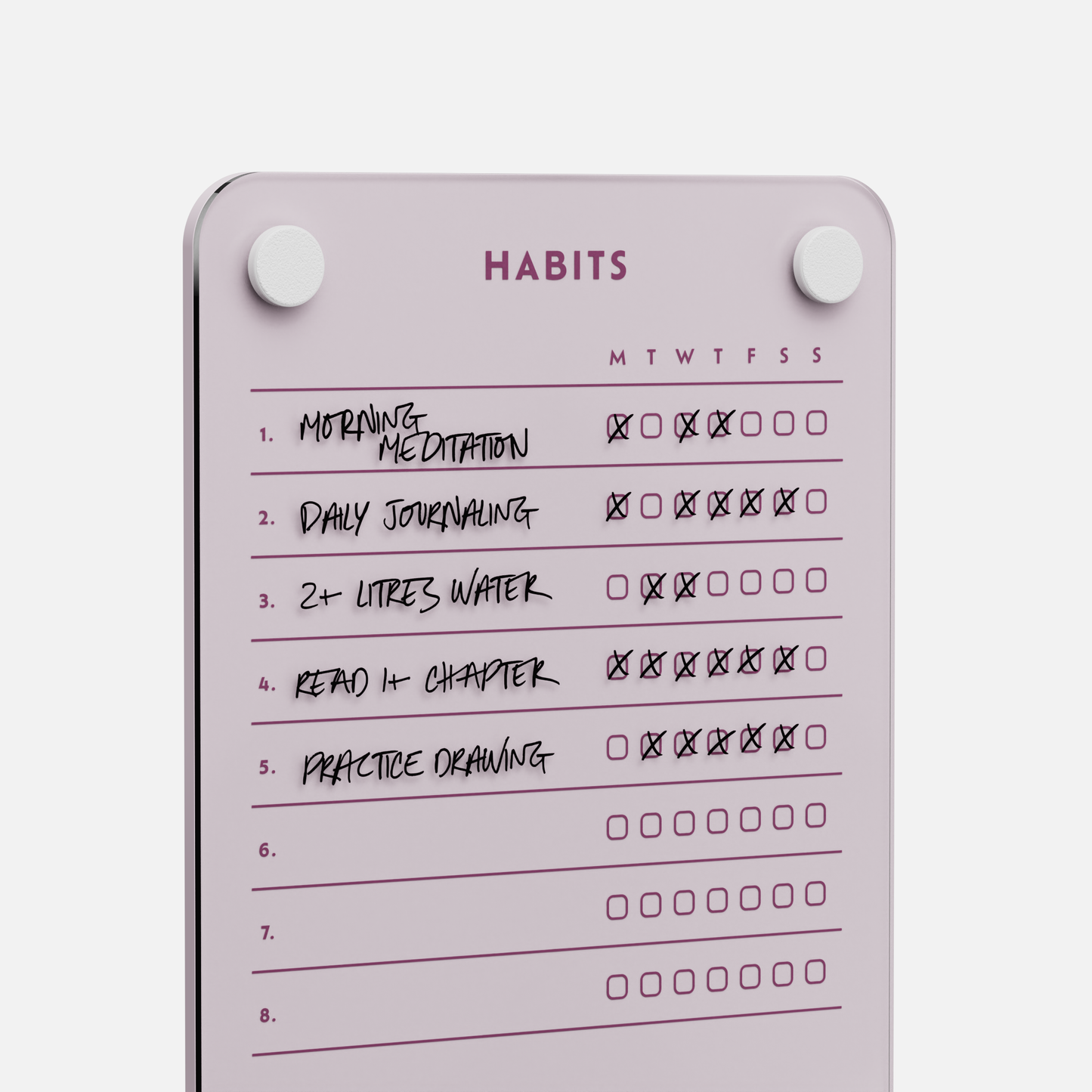 Weekly Habits 59