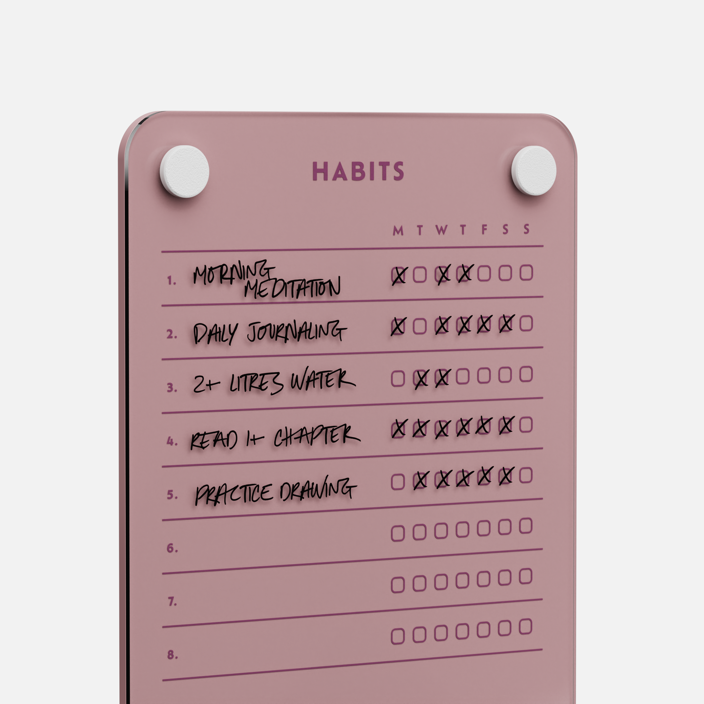 Weekly Habits 59