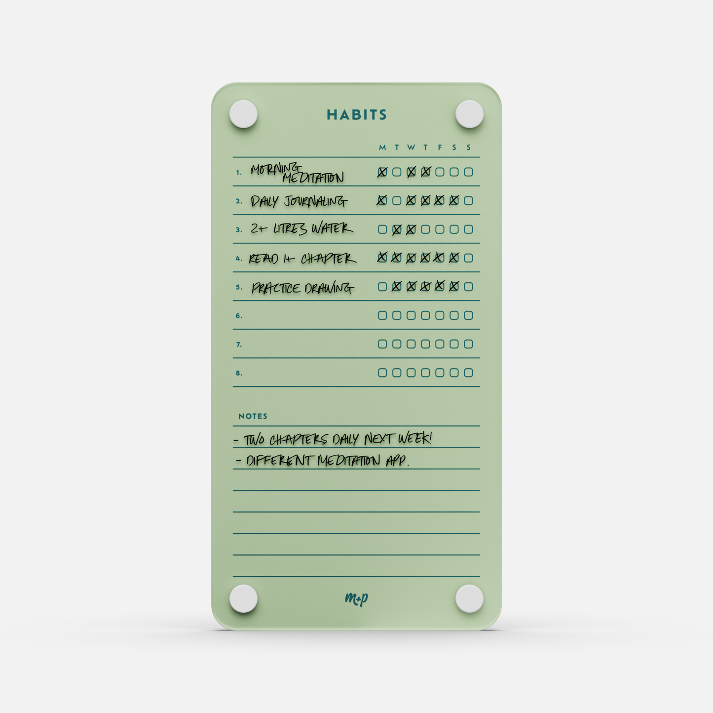 Weekly Habits 59