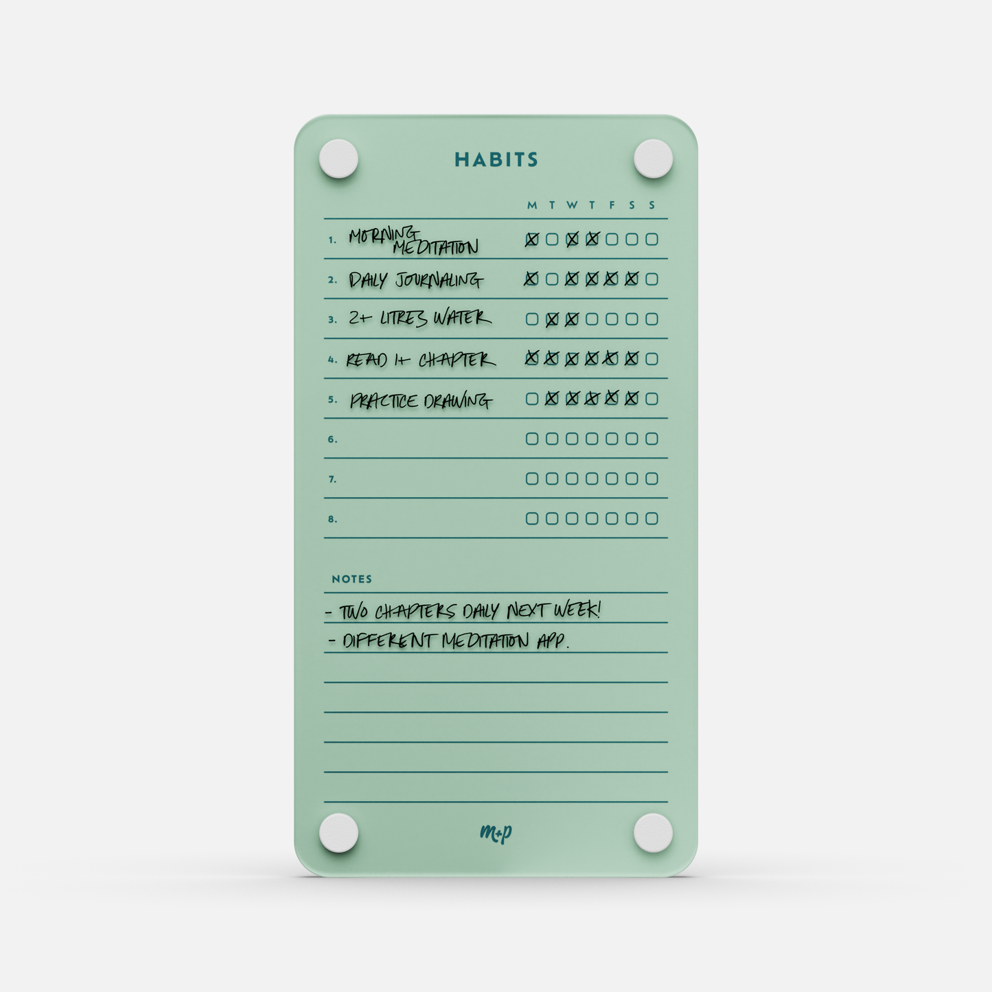 Weekly Habits 59