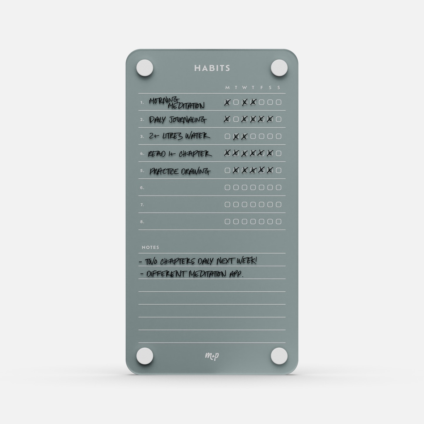 Weekly Habits 59