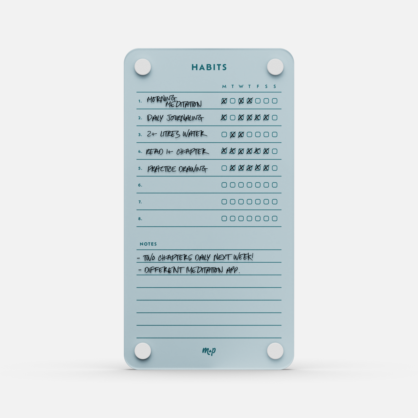 Weekly Habits 59