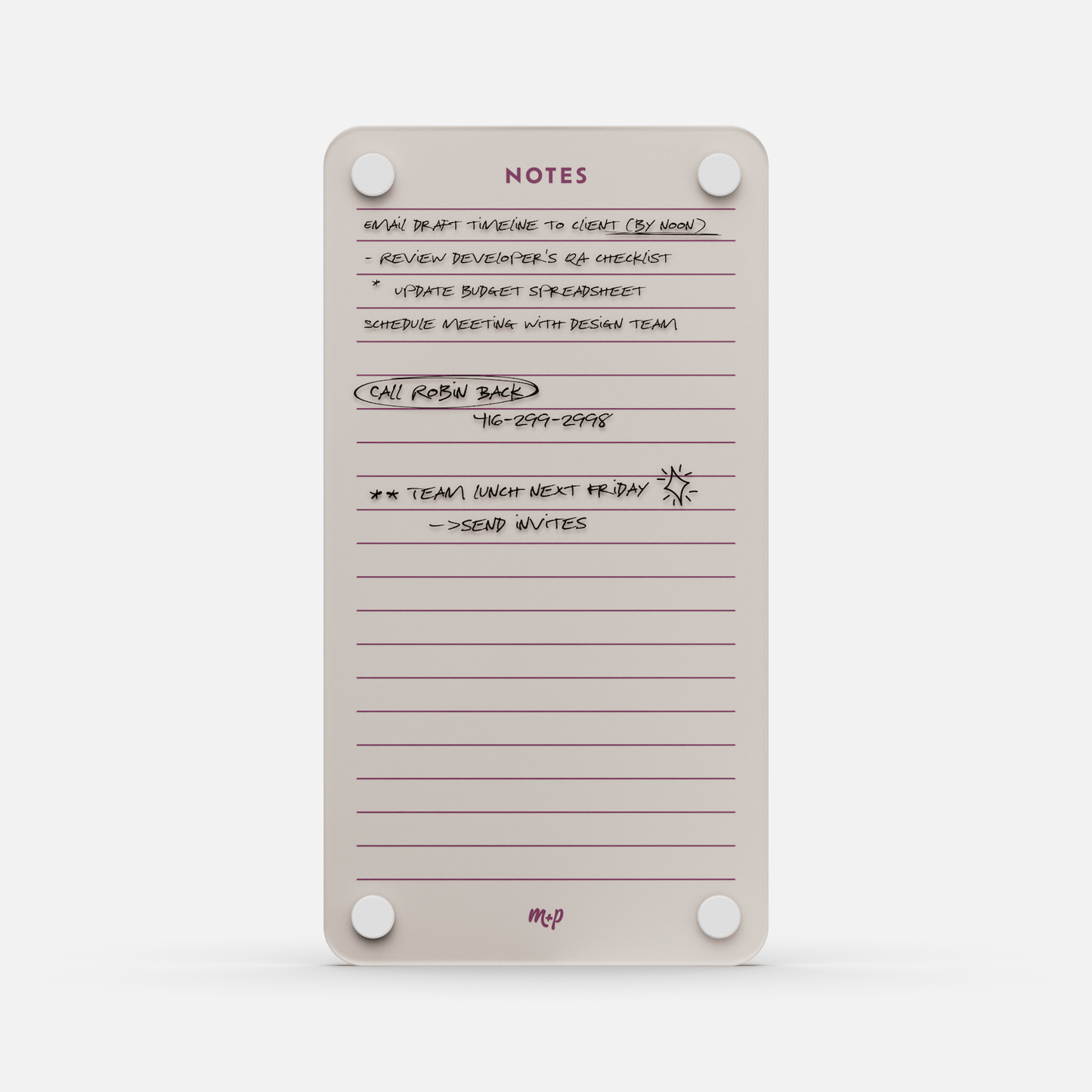 Lined Notes 59