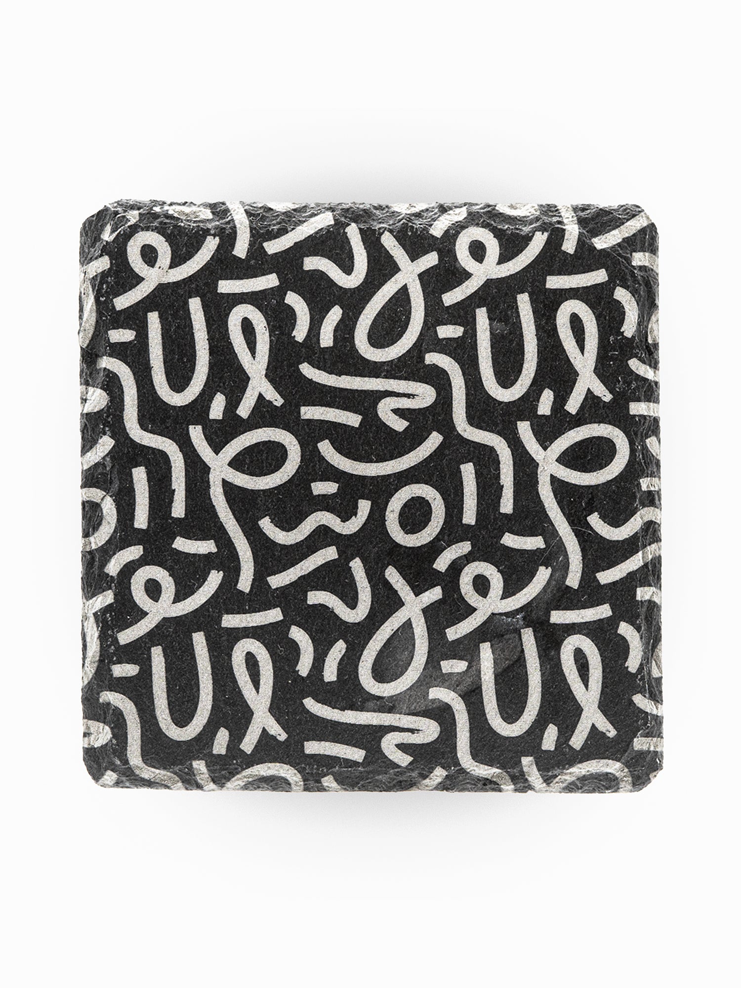 Squiggle Slate Coasters